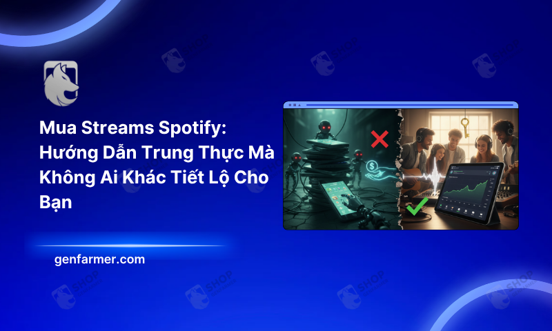 Mua Streams Spotify: Hướng Dẫn Trung Thực Mà Không Ai Khác Tiết Lộ Cho Bạn