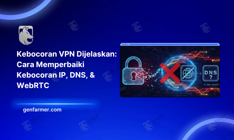 Kebocoran VPN Dijelaskan: Cara Memperbaiki Kebocoran IP, DNS, & WebRTC