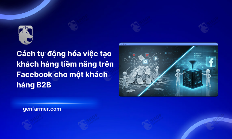 Cách tự động hóa việc tạo khách hàng tiềm năng trên Facebook cho một khách hàng B2B
