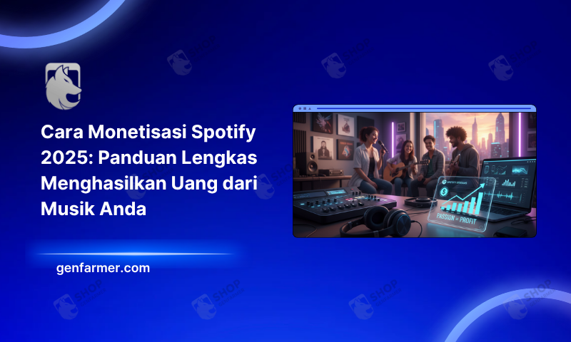 Cara Monetisasi Spotify 2025: Panduan Lengkas Menghasilkan Uang dari Musik Anda