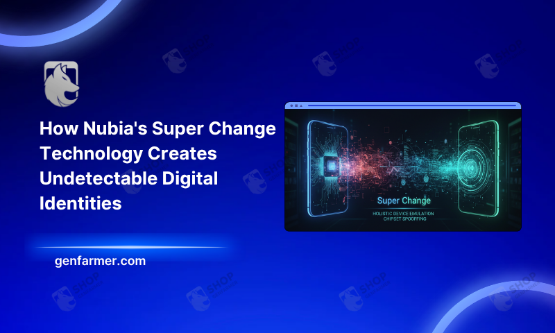 How Nubia's Super Change Technology Creates Undetectable Digital Identities