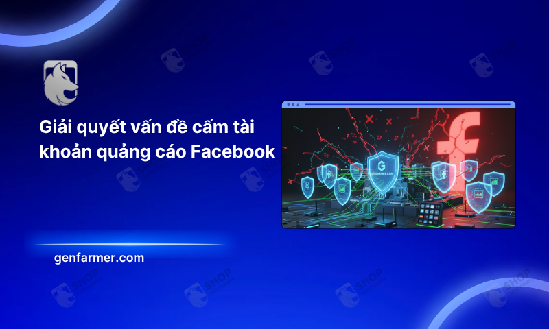 Giải quyết vấn đề cấm tài khoản quảng cáo Facebook