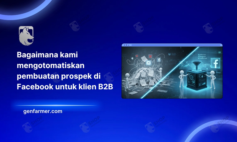 Bagaimana kami mengotomatiskan pembuatan prospek di Facebook untuk klien B2B