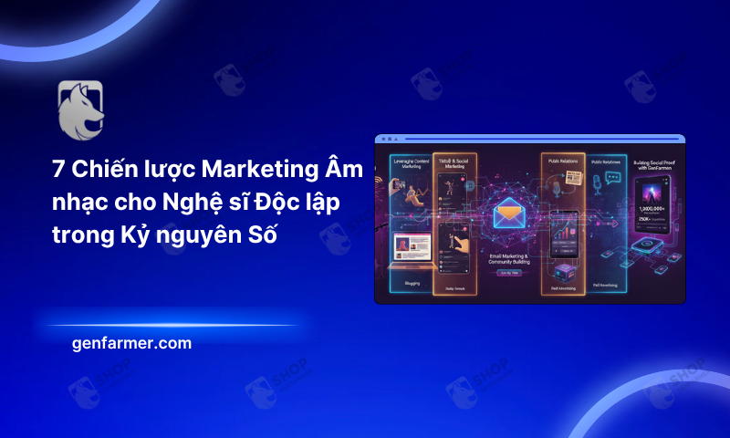 7 Chiến lược Marketing Âm nhạc cho Nghệ sĩ Độc lập trong Kỷ nguyên Số