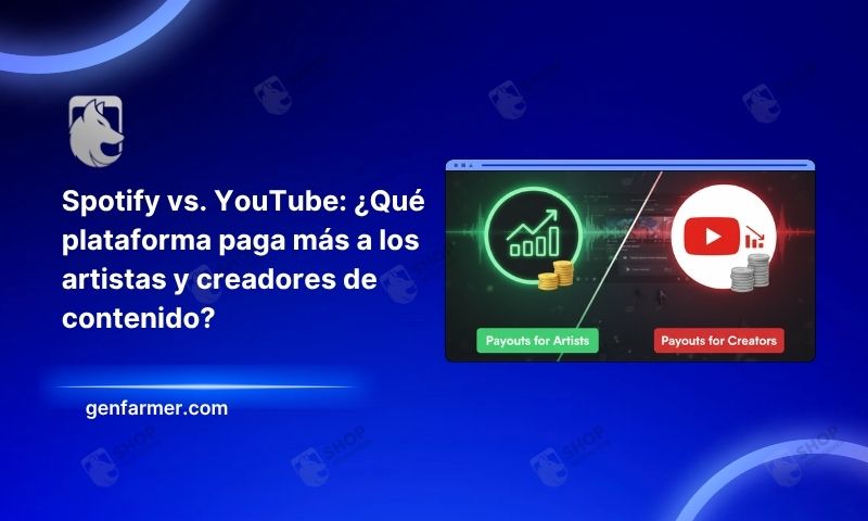 Spotify vs. YouTube: ¿Qué plataforma paga más a los artistas y creadores de contenido?