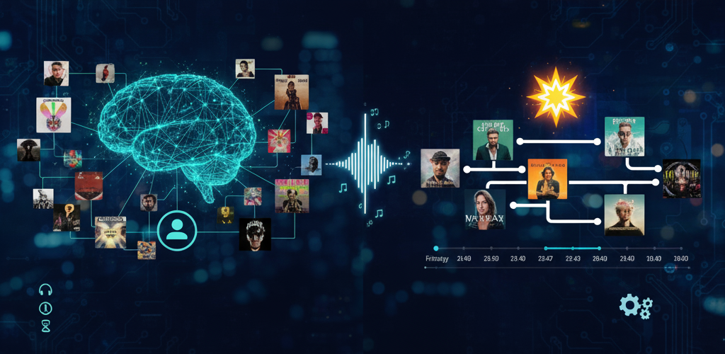 Análisis de las Listas de Reproducción Algorítmicas Clave