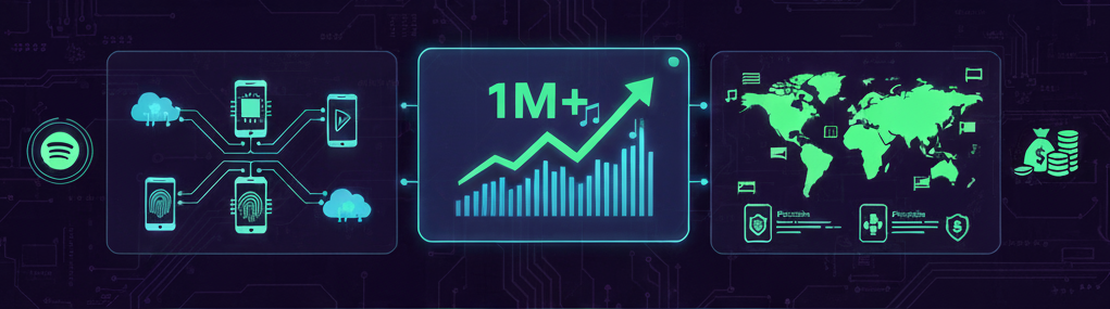 Cara Aman Mencapai Jutaan Stream Per Bulan
