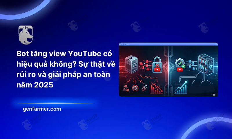 Bot tăng view YouTube có hiệu quả không? Sự thật về rủi ro và giải pháp an toàn năm 2025