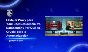 El Mejor Proxy para YouTube: Residencial vs. Datacenter y Por Qué es Crucial para la Automatización