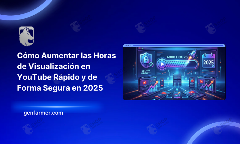 Cómo Aumentar las Horas de Visualización en YouTube Rápido y de Forma Segura en 2025