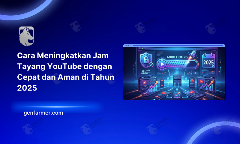 Cara Meningkatkan Jam Tayang YouTube dengan Cepat dan Aman di Tahun 2025