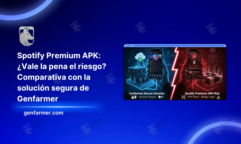 Spotify Premium APK: ¿Vale la pena el riesgo? Comparativa con la solución segura de Genfarmer