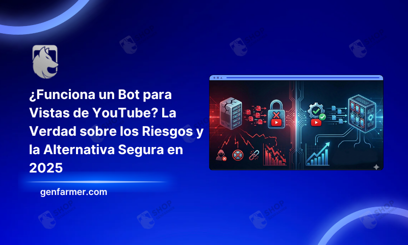 ¿Funciona un Bot para Vistas de YouTube? La Verdad sobre los Riesgos y la Alternativa Segura en 2025
