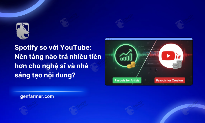 Spotify so với YouTube: Nền tảng nào trả nhiều tiền hơn cho nghệ sĩ và nhà sáng tạo nội dung?