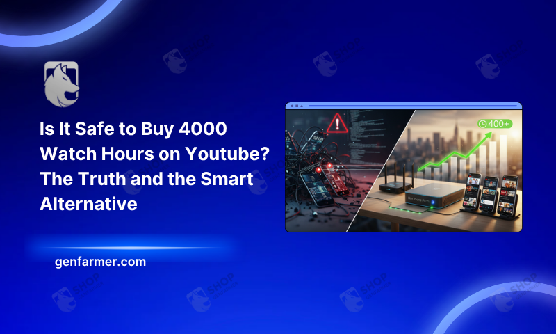 Is It Safe to Buy 4000 Watch Hours on Youtube? The Truth and the Smart Alternative
