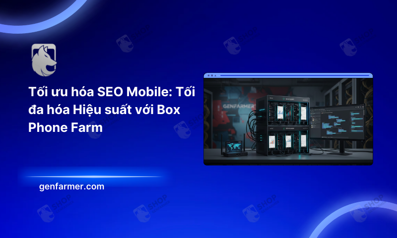 Tối ưu hóa SEO Mobile: Tối đa hóa Hiệu suất với Box Phone Farm