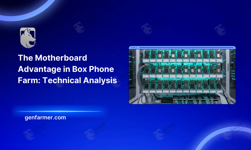 The Motherboard Advantage in Box Phone Farm: Technical Analysis