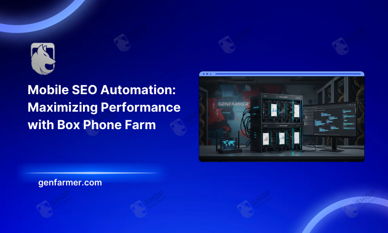 Mobile SEO Automation: Maximizing Performance with Box Phone Farm