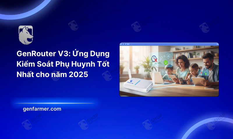 GenRouter V3: Ứng Dụng Kiểm Soát Phụ Huynh Tốt Nhất cho năm 2025