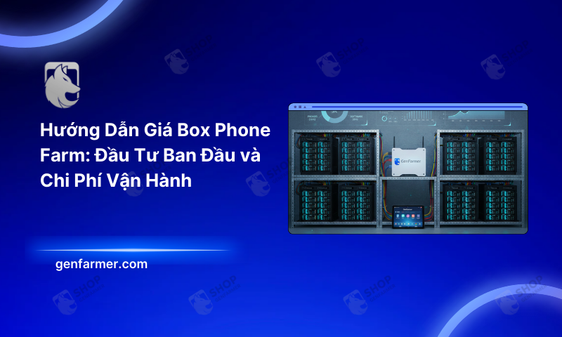 Hướng Dẫn Giá Box Phone Farm: Đầu Tư Ban Đầu và Chi Phí Vận Hành