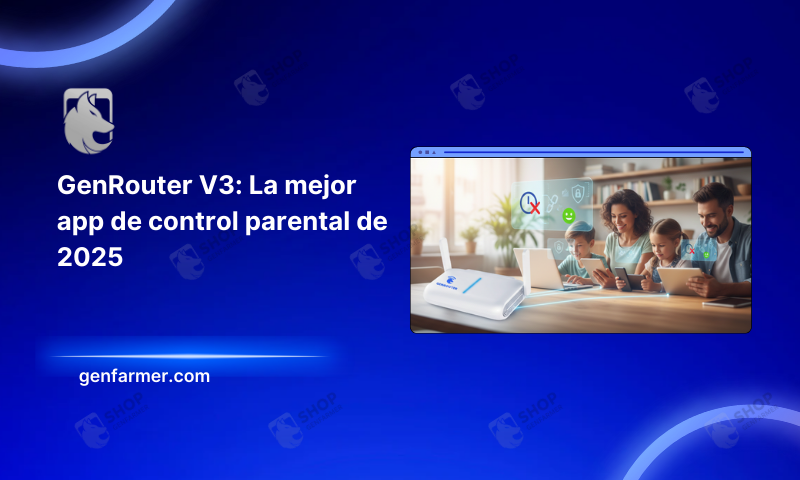 GenRouter V3: La mejor app de control parental de 2025