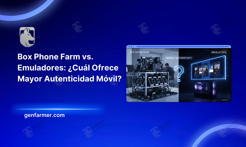 Box Phone Farm vs. Emuladores: ¿Cuál Ofrece Mayor Autenticidad Móvil?