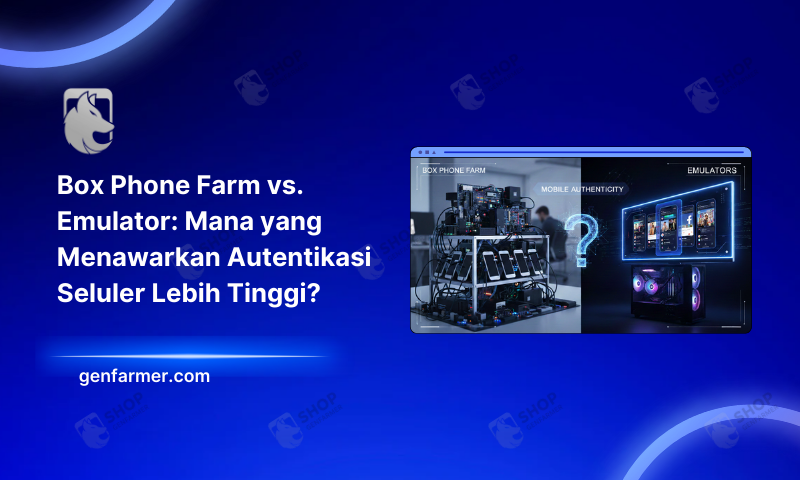 Box Phone Farm vs. Emulator: Mana yang Menawarkan Autentikasi Seluler Lebih Tinggi?