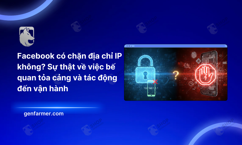 Facebook có chặn địa chỉ IP không? Sự thật về việc bế quan tỏa cảng và tác động đến vận hành