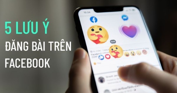 Notes when posting Facebook videos