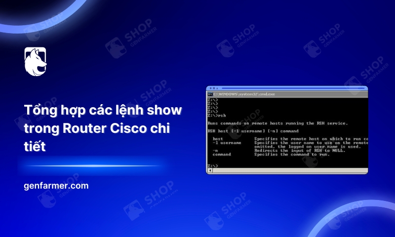 Tổng hợp các lệnh show trong Router Cisco chi tiết 1 19. Tong hop cac lenh show trong Router Cisco chi tiet 1