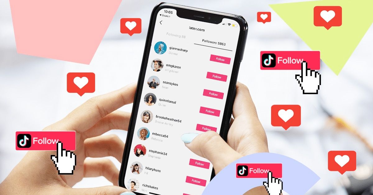 How to use websites to increase TikTok followers on phones and computers