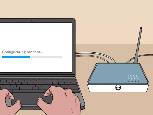 Because the Router has a configuration error