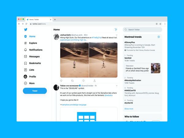 Panduan detail cara membuat Bookmark Twitter di komputer