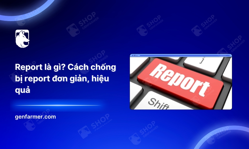 Report là gì? Cách chống bị report đơn giản, hiệu quả 1 Report là gì? Cách chống bị report đơn giản, hiệu quả