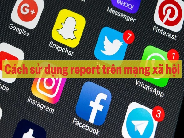 Hướng dẫn cách sử dụng Report trên các nền tảng mạng xã hội Hướng dẫn cách sử dụng Report trên các nền tảng mạng xã hội