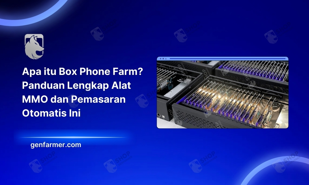 Apa itu Box Phone Farm? Panduan Lengkap Alat MMO dan Pemasaran Otomatis Ini 4 what is box phone farm - genfarmer