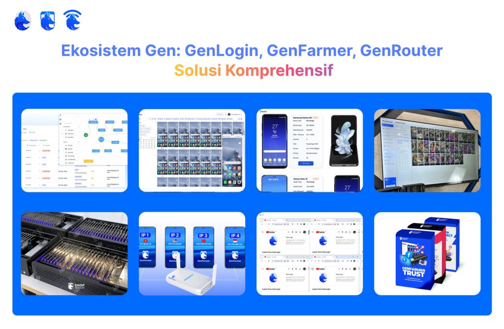 Ekosistem Gen: GenLogin, GenFarmer, GenRouter - Solusi Lengkap untuk MMO dan Pemasaran Digital di 2026 4 Ekosistem Gen: GenLogin, GenFarmer, GenRouter