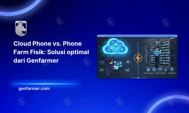 Cloud phone vs physical phone farm