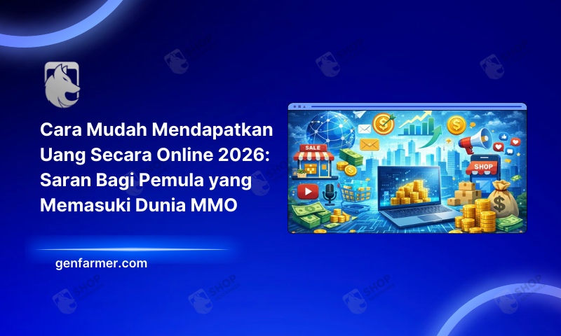 Cara Mudah Mendapatkan Uang Secara Online 2026: Saran Bagi Pemula yang Memasuki Dunia MMO