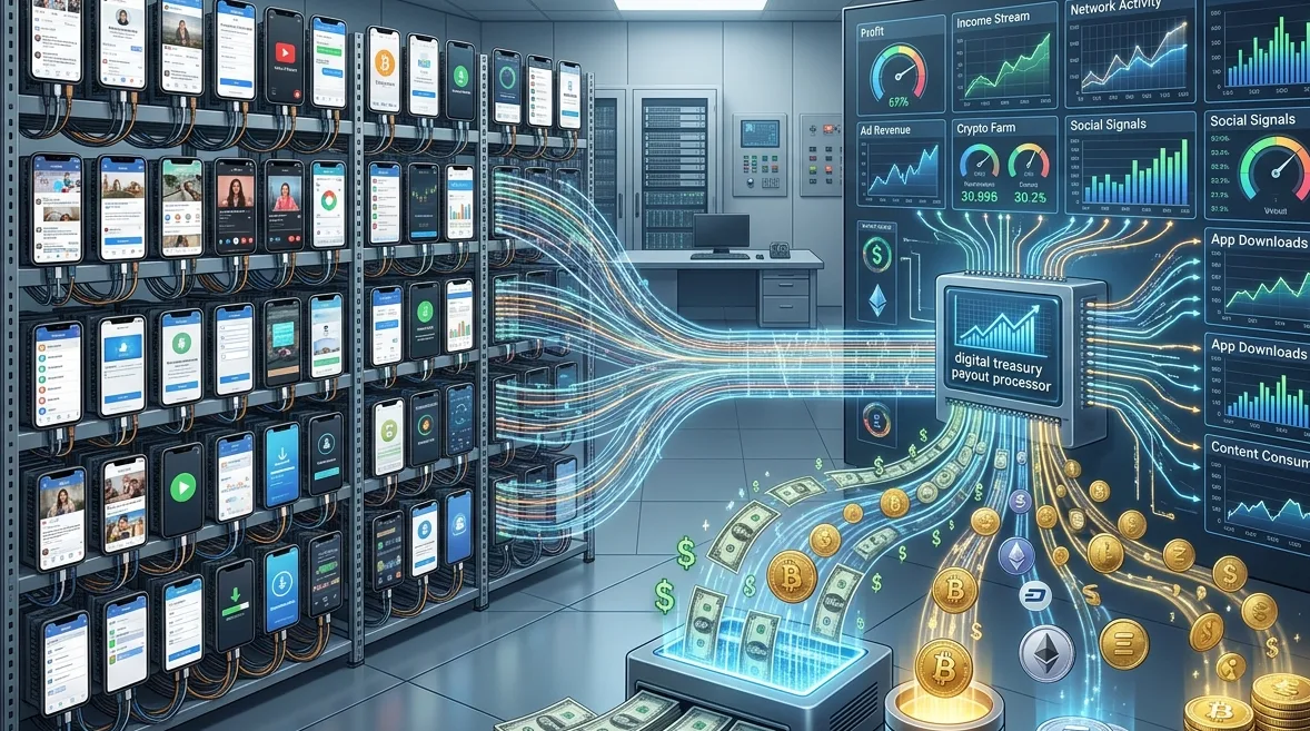 Phone Farm Có Thể Tạo Ra Thu Nhập Thụ Động Như Thế Nào