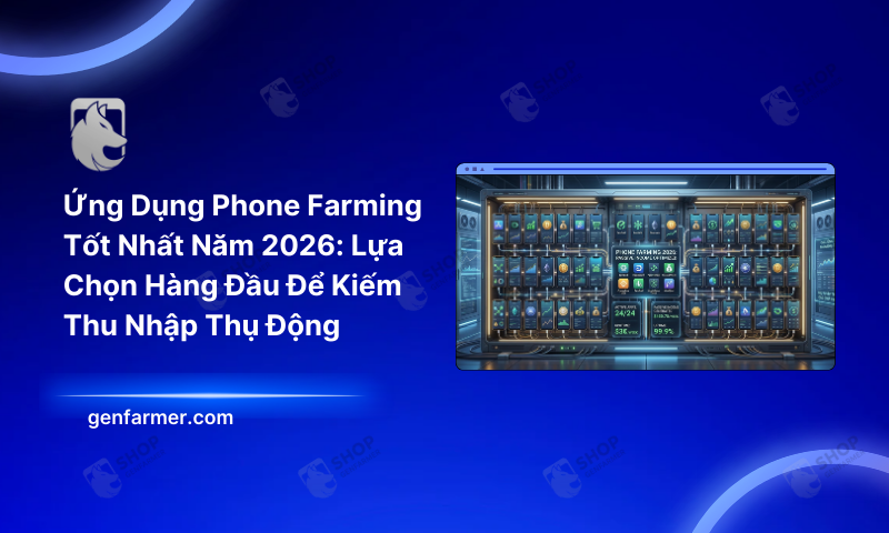 Ứng Dụng Phone Farming Tốt Nhất Năm 2026: Lựa Chọn Hàng Đầu Để Kiếm Thu Nhập Thụ Động 3 Ứng Dụng Phone Farming Tốt Nhất Năm 2026: Lựa Chọn Hàng Đầu Để Kiếm Thu Nhập Thụ Động