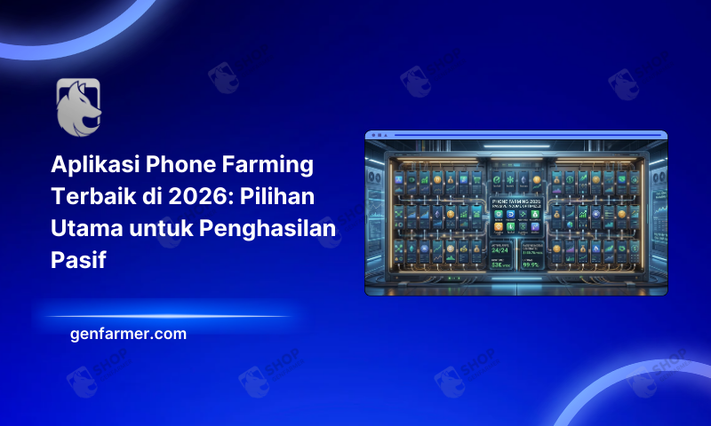 Aplikasi Phone Farming Terbaik di 2026: Pilihan Utama untuk Penghasilan Pasif