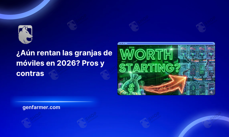 ¿Aún rentan las granjas de móviles en 2026? Pros y contras 6 ¿Aún rentan las granjas de móviles en 2026? Pros y contras