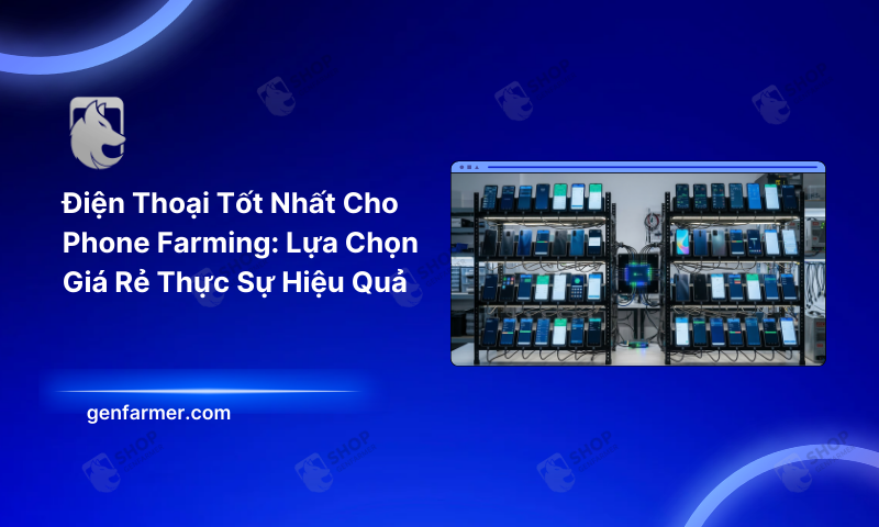 Điện Thoại Tốt Nhất Cho Phone Farming: Lựa Chọn Giá Rẻ Thực Sự Hiệu Quả 5 Điện Thoại Tốt Nhất Cho Phone Farming: Lựa Chọn Giá Rẻ Thực Sự Hiệu Quả