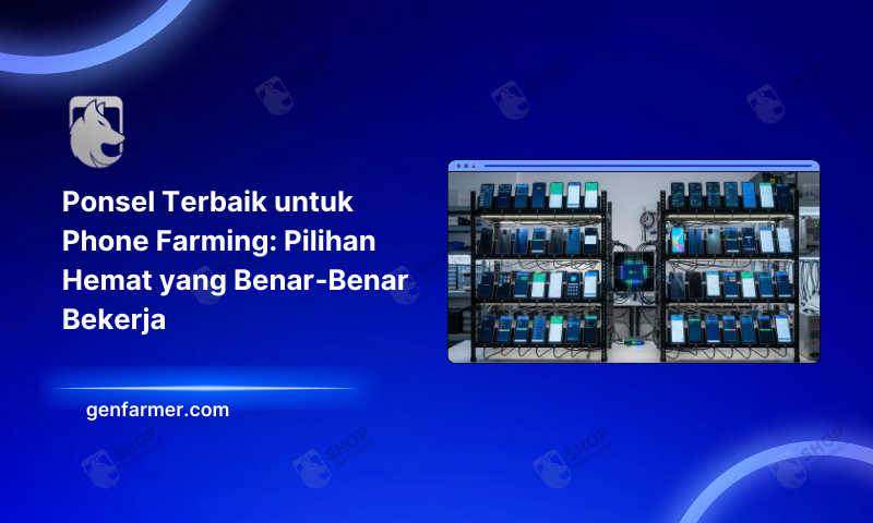 Ponsel Terbaik untuk Phone Farming: Pilihan Hemat yang Benar-Benar Bekerja 5 Ponsel Terbaik untuk Phone Farming: Pilihan Hemat yang Benar-Benar Bekerja