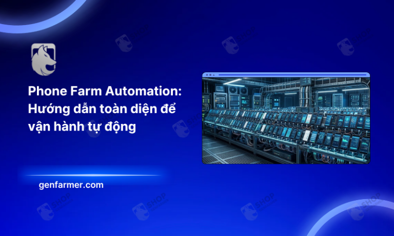 Phone Farm Automation: Hướng dẫn toàn diện để vận hành tự động