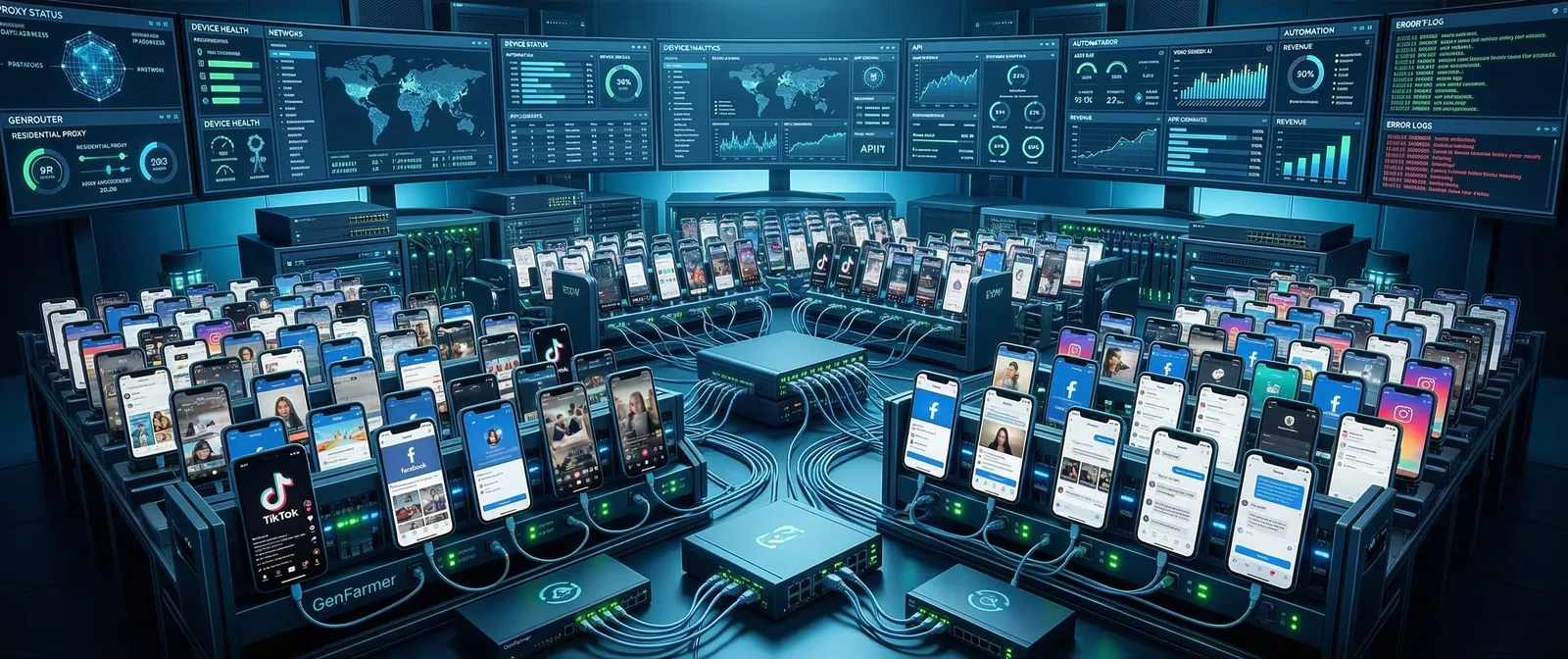 Thu Nhập Thụ Động Thực Tế Mà Một Phone Farm Có Thể Tạo Ra Là Bao Nhiêu?