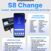 Box Phone Farm S8 Change Latest Generation 2026 USB + LAN Port 11 Frame 82