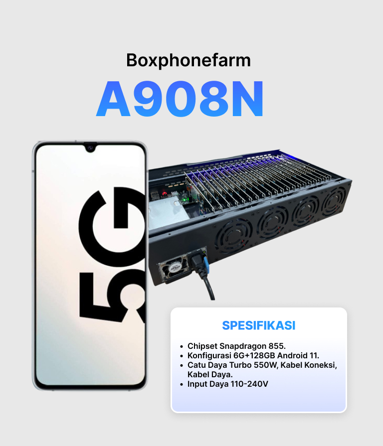 Box Phone Farm A908N 6/128GB | Port USB + LAN/OTG | PCB Hitam 1 Box Phone Farm A908N 6/128GB | Port USB + LAN/OTG | PCB Hitam