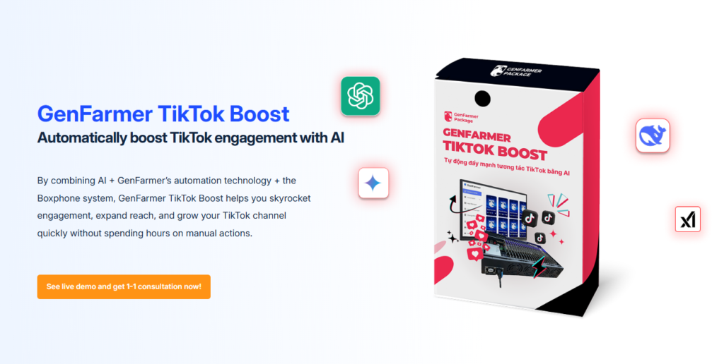 How to get followers on TikTok: Golden Methods to Scale Safely 17 Method 2: Growing TikTok followers with GenFarmer